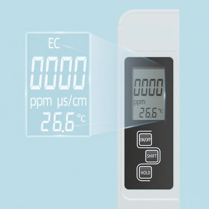 💧 50% RABATT NU! 🌊 3-i-1 TDS Vattenkvalitetstestare – Mäter pH, Klor & Hårdhet – Perfekt för Pool & Akvarium 📱