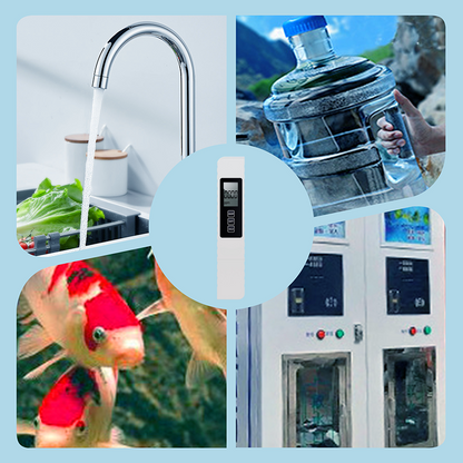 💧 50% RABATT NU! 🌊 3-i-1 TDS Vattenkvalitetstestare – Mäter pH, Klor & Hårdhet – Perfekt för Pool & Akvarium 📱