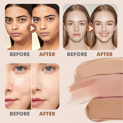 Full Täckning Vattentålig Concealer Kräm Smink
