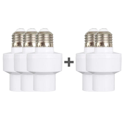 💡 KÖP 2 FÅ 3! ✨ E27 Rörelsesensor Ljussockel - Automatisk Tändning/Släckning med 180° Detekteringsvinkel för Energibesparing 🏠🔋