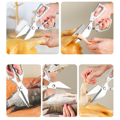 🔈🔈60 % RABATT✂️ Den eneste kjøkkensaksen du trenger – Klipp kylling, urter, wraps og nøtter