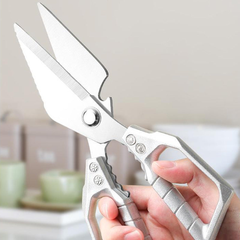 🔈🔈60% RABATT✂️ Den enda kökssaxen du behöver – Skär kyckling, örter, wraps och nötter