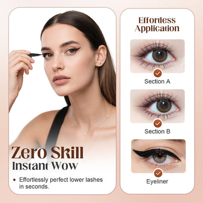 ✨ 50 % RABATT NU! ✨ 2-i-1 vattenfast eyeliner och ögonfransstämpel