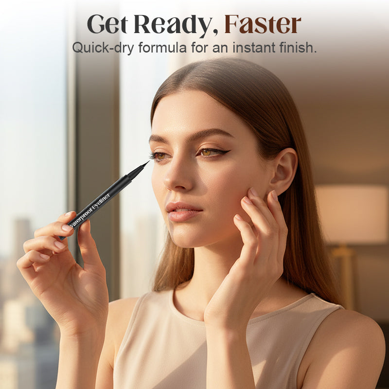 ✨ 50 % RABATT NU! ✨ 2-i-1 vattenfast eyeliner och ögonfransstämpel