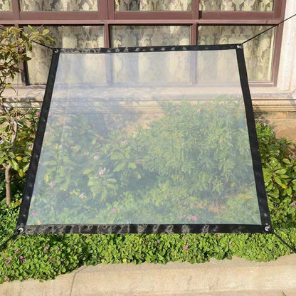 ⏳ 50 % RABATT – håll ute regn, vind och kyla med en slitstark transparent presenning