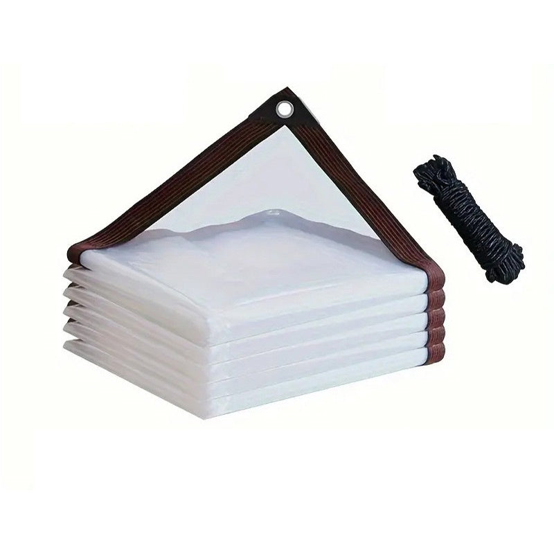 ⏳ 50 % RABATT – håll ute regn, vind och kyla med en slitstark transparent presenning