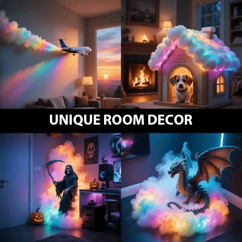 ⏳Begrenset tidsbegrenset 50 % rabatt⏰DIY USB-drevet LED-belysning formet som en tordensky🌈☁️