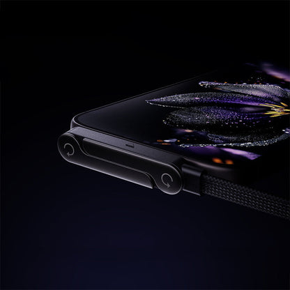 📱 2-i-1 Osynlig Laddningskabel – 240W Snabbladdning, Inbyggt Telefonstativ & Robust Design 🔋🎁