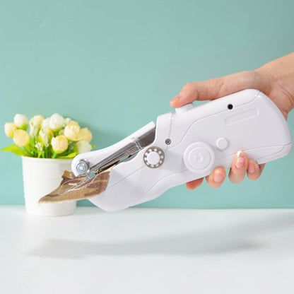 🧵 50% RABATT NU! Mini elektrisk symaskin – lätt, bärbar & enkel att använda – perfekt för nybörjare och proffs ✨