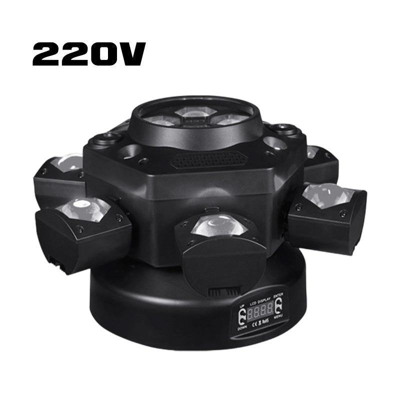 🎄 Spesialtilbud til jul -50%! Flerstrålet LED-atmosfærelys – 360° lysmagi! 🌟✨