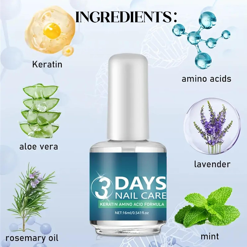 💖 KÖP 3 FÅR 2 GRATIS! ✨ Högblank Nagelolja - Snabbtorkande & Närande, Perfekt för Vårdade Naglar 💅✨