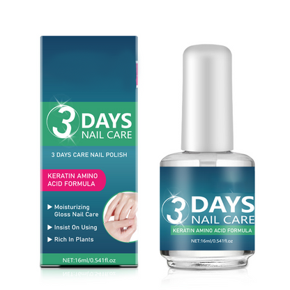 💖 KÖP 3 FÅR 2 GRATIS! ✨ Högblank Nagelolja - Snabbtorkande & Närande, Perfekt för Vårdade Naglar 💅✨
