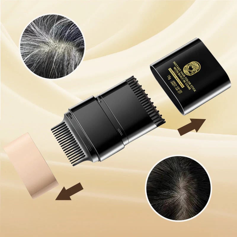 🔥50 % rabatt så länge lagret räcker!🎉Instant Hair Colour Stick med inbyggd kam🔥