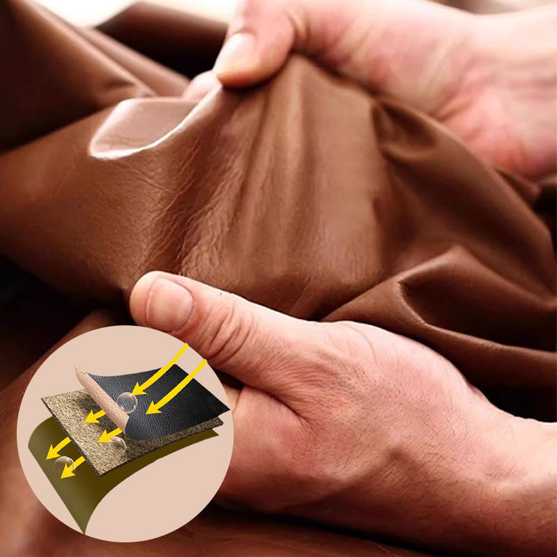 ✨ Lädervård & rengöringskräm med svamp 🧼