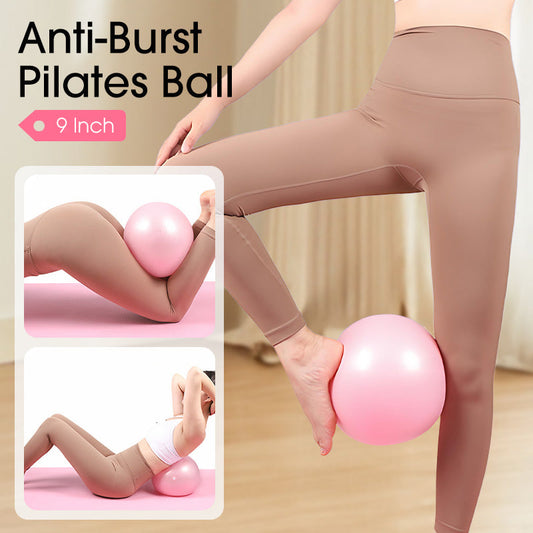 9-tommers anti-sprengnings Pilatesball med pumpe