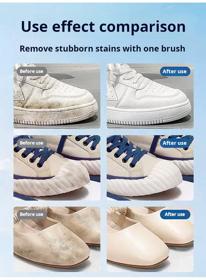 Smärgelborste för skor Svamp Skorengöring Magisk rengöring för vita sneakers