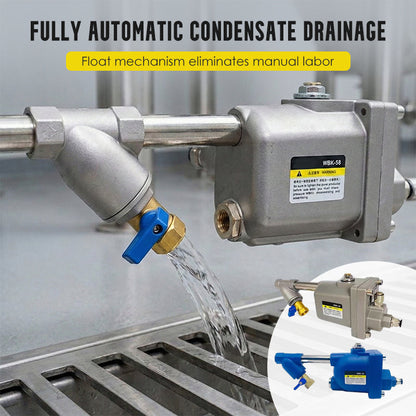 ⚙️ 50% RABATT! 💨 Automatisk Dräneringsventil – Ingen Luftförlust, Förhindrar Rost & Enkel Installation 🔧