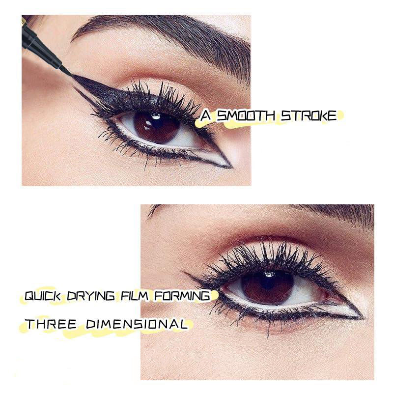 💄 KÖP 1, FÅ 1 GRATIS! 💄 Långvarig, Vattenfast Flytande Eyelinerpenna – Intensiv färg, Präcis spets & Snabbtorkande 💄