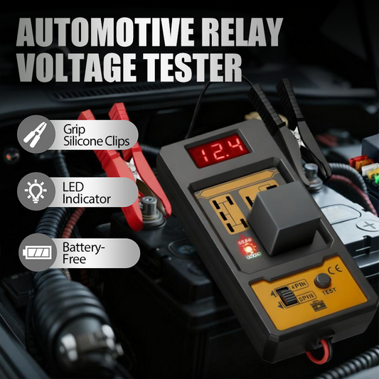 Spenningstester for bilreléer med LED-indikator
