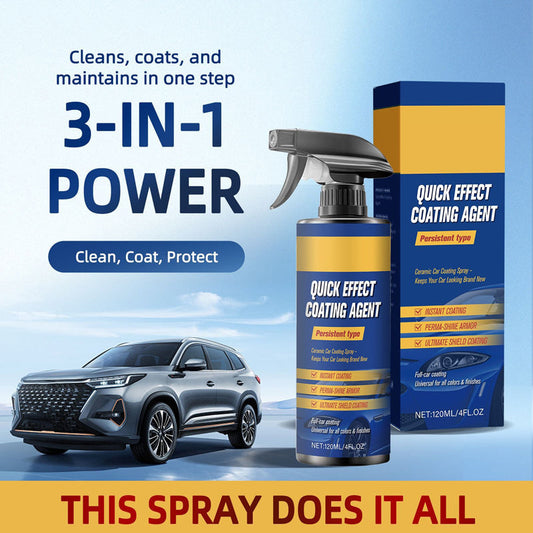🛡️ KJØP 3, FÅ 1 GRATIS! 🚗 Effektiv billakkspray – Dyprens, hurtigtørkende og kraftig beskyttelse 🧼