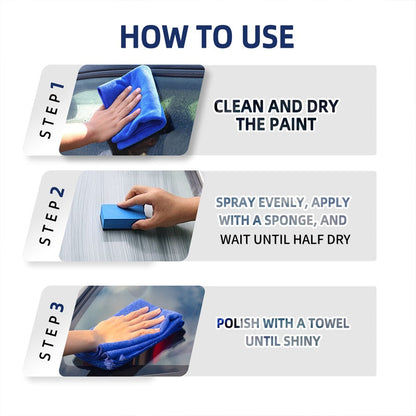 🛡️ KÖP 3, FÅ 1 GRATIS! 🚗 Effektiv Bilbeläggningsspray – Djuprengöring, Snabbtorkande & Kraftfullt skydd 🧼