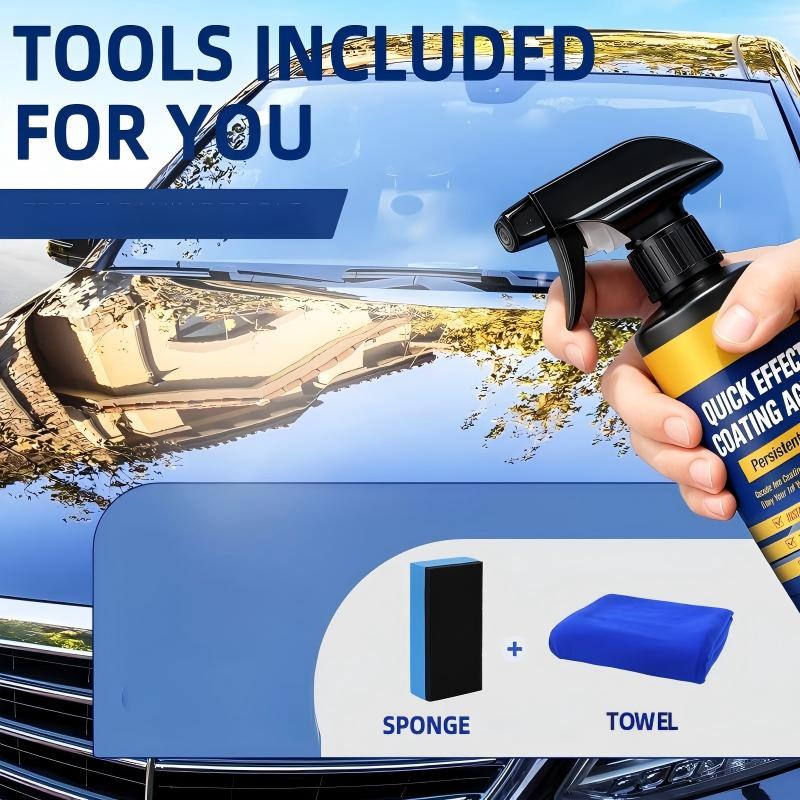 🛡️ KÖP 3, FÅ 1 GRATIS! 🚗 Effektiv Bilbeläggningsspray – Djuprengöring, Snabbtorkande & Kraftfullt skydd 🧼