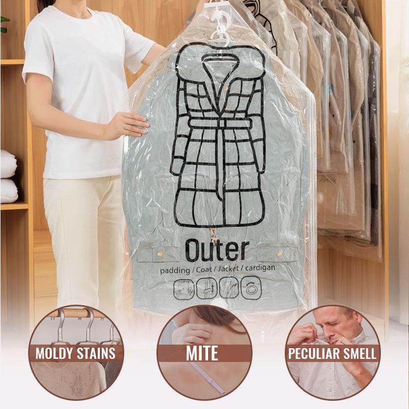 🧥 50% RABATT! 🛄 Vakuumförvaringspåsar – Sparar 80% Utrymme, Vattentät & För Täck/Kläder ✨