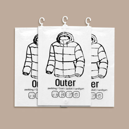 🧥 50% RABATT! 🛄 Vakuumförvaringspåsar – Sparar 80% Utrymme, Vattentät & För Täck/Kläder ✨