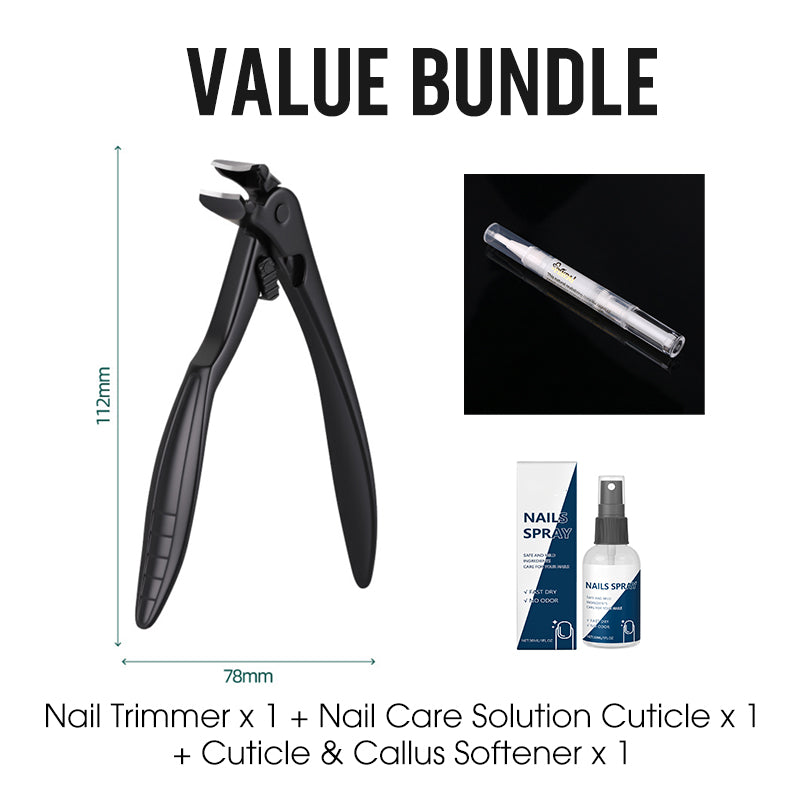🤩Hot Sale!✂️Splash-Proof Stainless Steel Nail Trimmer✨