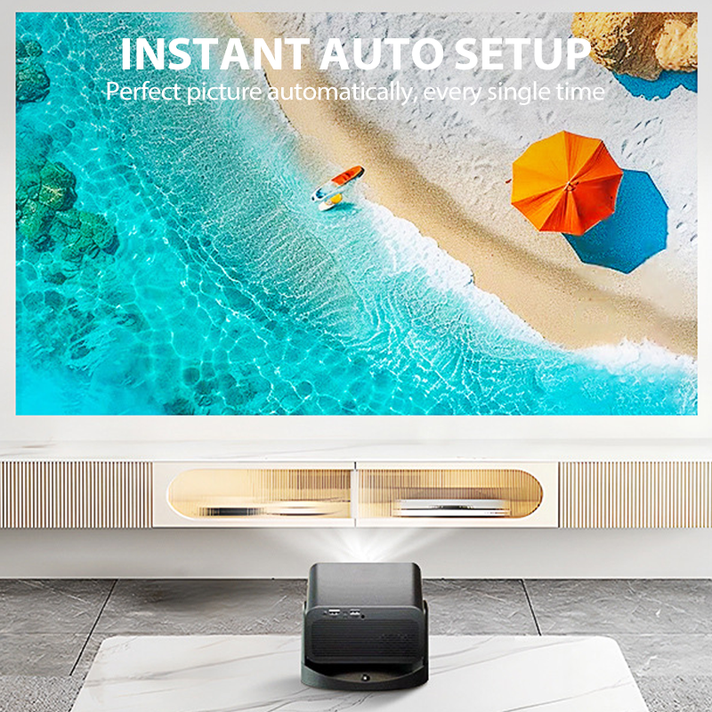 🔈🔈60% RABATT📺Full HD Smart Autofokus Projektor