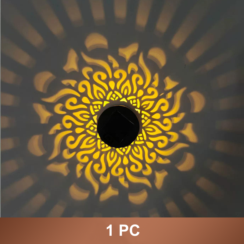 📢📢50% RABATT!!! ⏰Soldriven Mandala-Projektorlampa