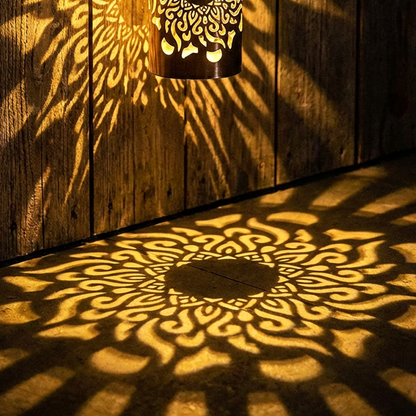 📢📢50% RABATT!!! ⏰Soldriven Mandala-Projektorlampa