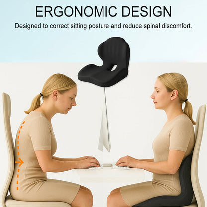 🚀Neu 2026! Ergonomisches Sitzkissen | Perfekte Lordosenstütze für Büro & Auto