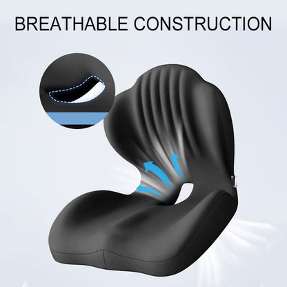 🚀Neu 2026! Ergonomisches Sitzkissen | Perfekte Lordosenstütze für Büro & Auto