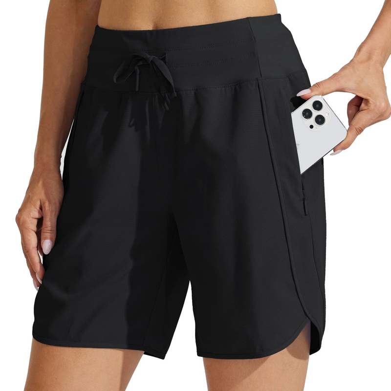 🌞Sommarrea – 50 % rabatt🩳Högmidjade, snabbtorkande träningsshorts för damer
