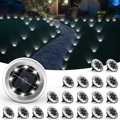 💡 50% RABATT! ☀️ Solcellsmarklyktor – Vattentät, Automatisk Sensor & 8-10h Drift För Perfekt Utomhusbelysning 🌙
