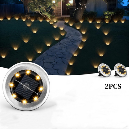 💡 50% RABATT! ☀️ Solcellsmarklyktor – Vattentät, Automatisk Sensor & 8-10h Drift För Perfekt Utomhusbelysning 🌙
