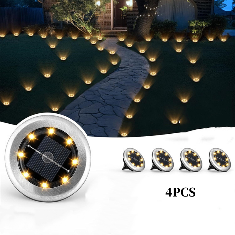 💡 50% RABATT! ☀️ Solcellsmarklyktor – Vattentät, Automatisk Sensor & 8-10h Drift För Perfekt Utomhusbelysning 🌙
