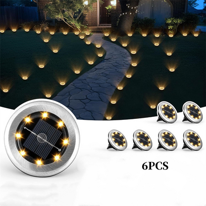 💡 50% RABATT! ☀️ Solcellsmarklyktor – Vattentät, Automatisk Sensor & 8-10h Drift För Perfekt Utomhusbelysning 🌙