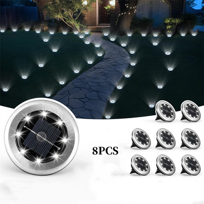 💡 50% RABATT! ☀️ Solcellsmarklyktor – Vattentät, Automatisk Sensor & 8-10h Drift För Perfekt Utomhusbelysning 🌙