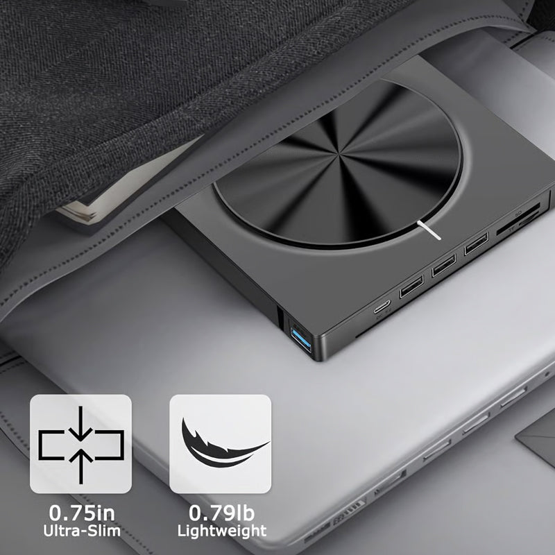 7-i-1 USB 3.0 Typ-C DVD-brännare