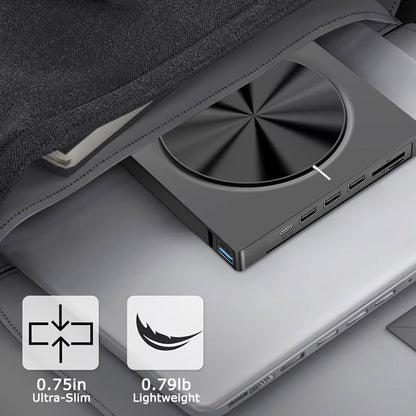 7-i-1 USB 3.0 Typ-C DVD-brännare