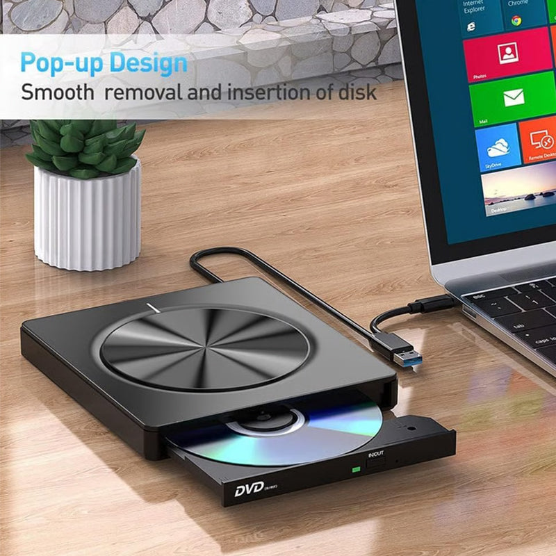 7-i-1 USB 3.0 Typ-C DVD-brännare