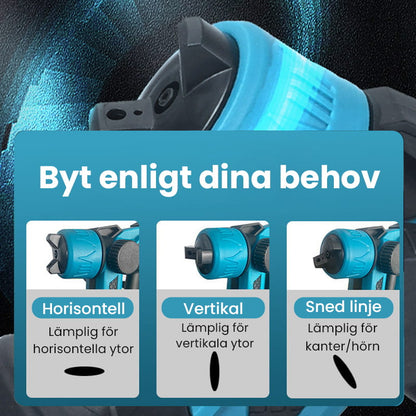 🔥🔥 50% rabatt + gratis frakt! 💥 🎨 Trådlös elektrisk färgspruta – snabb, ren och effektiv