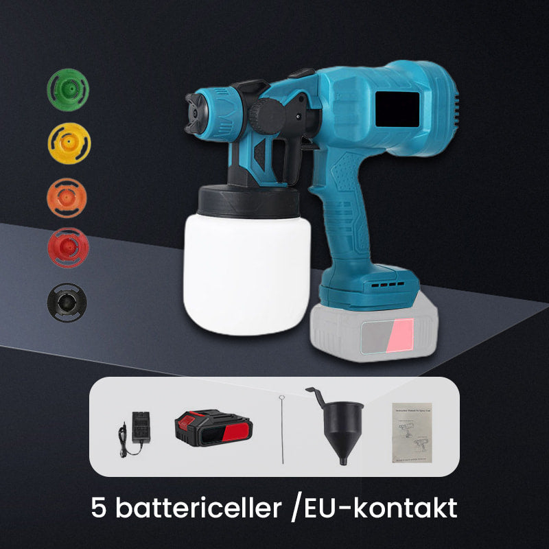 🔥🔥 50% rabatt + gratis frakt! 💥 🎨 Trådlös elektrisk färgspruta – snabb, ren och effektiv