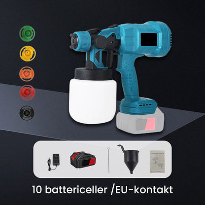 🔥🔥 50% rabatt + gratis frakt! 💥 🎨 Trådlös elektrisk färgspruta – snabb, ren och effektiv