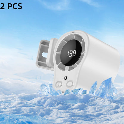 ✨Handsfree-fläkt🌬️ med LED-skärm📱
