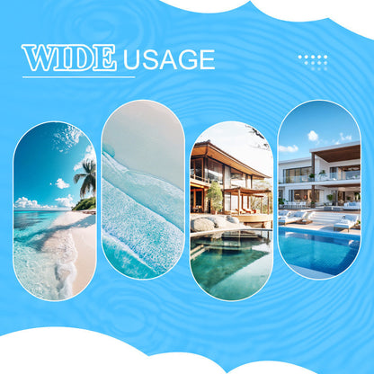 🏖️ 50% RABATT NU! 🪑 Uppblåsbar Stripe Pool Float Lounge Stol – 4-sidigt Stöd, Snabb Inflation & Hållbar PVC ✨