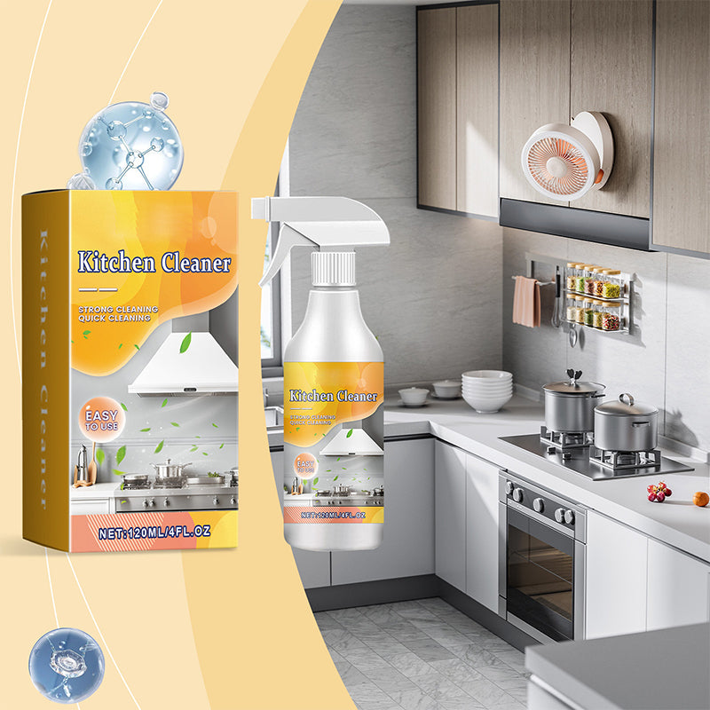 🧼Löser upp fett på mirakulöst sätt! ✨🔥 Bara en lätt sprayning, ingen skrubbning krävs – ditt kök kommer att se helt nytt ut. 💪🍳
