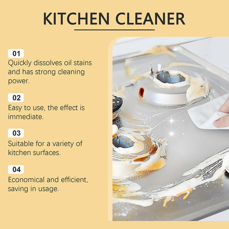 🧼Löser upp fett på mirakulöst sätt! ✨🔥 Bara en lätt sprayning, ingen skrubbning krävs – ditt kök kommer att se helt nytt ut. 💪🍳
